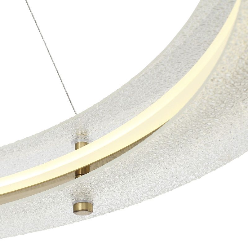 Подвесной светильник 100*80 см, 1*LED*70W, 4000K, ST-Luce Fagy SL6245.213.01, золотой