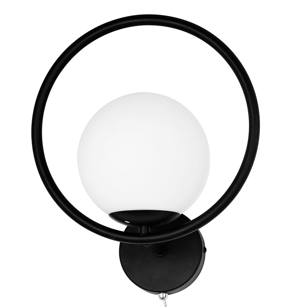 Бра 31*26*19 см, 1*E14, 40W, Arte Lamp Matisse A7741AP-1BK, Черный
