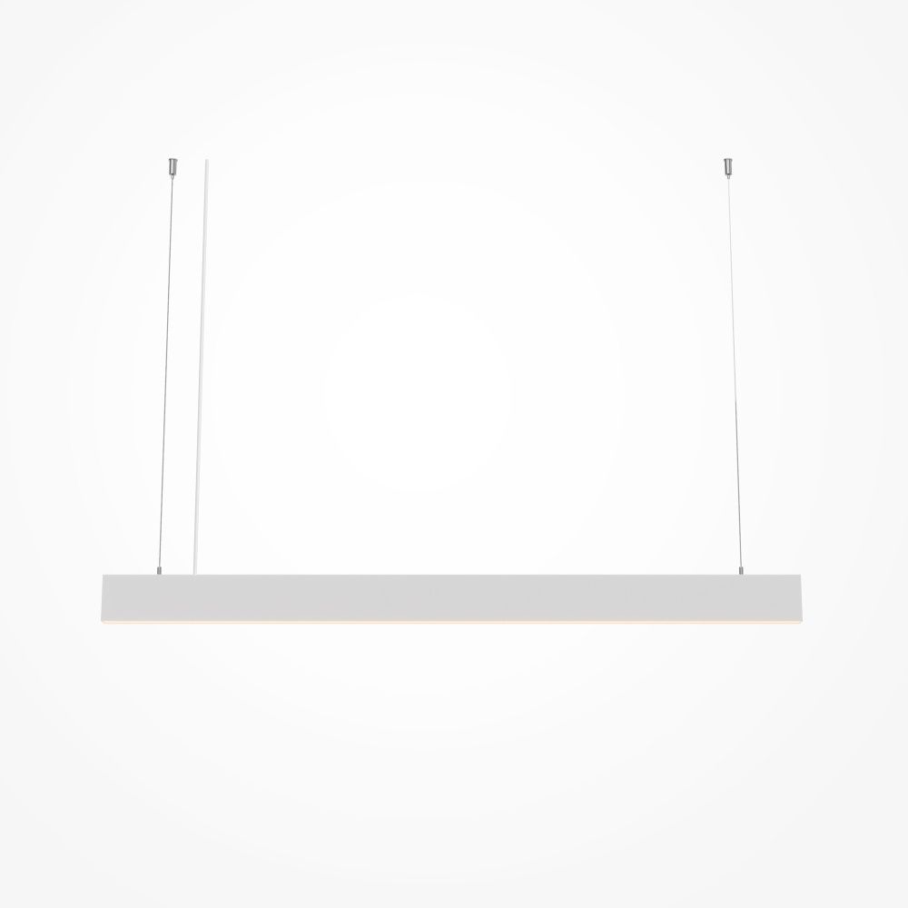 Подвесной светильник 3*158 см, *LED*36W, K, Maytoni BASIS P070PL-2.7-3-4K-W, Белый