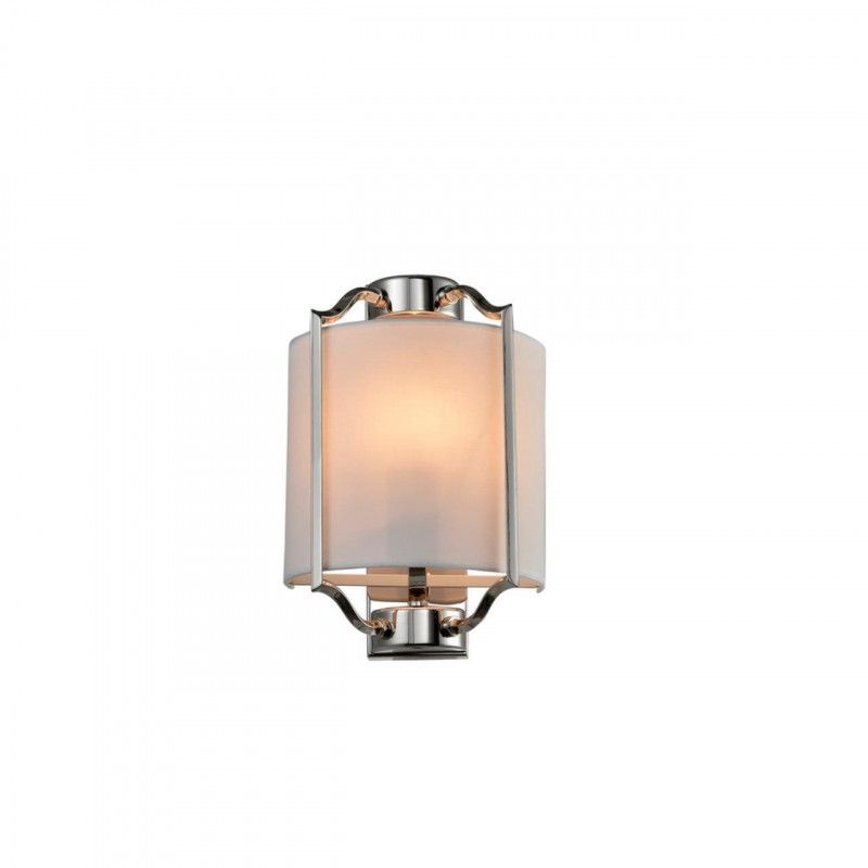 Бра 14*22*33 см, 1*E14, 40W, Aployt Kamila APL.727.01.01, хром