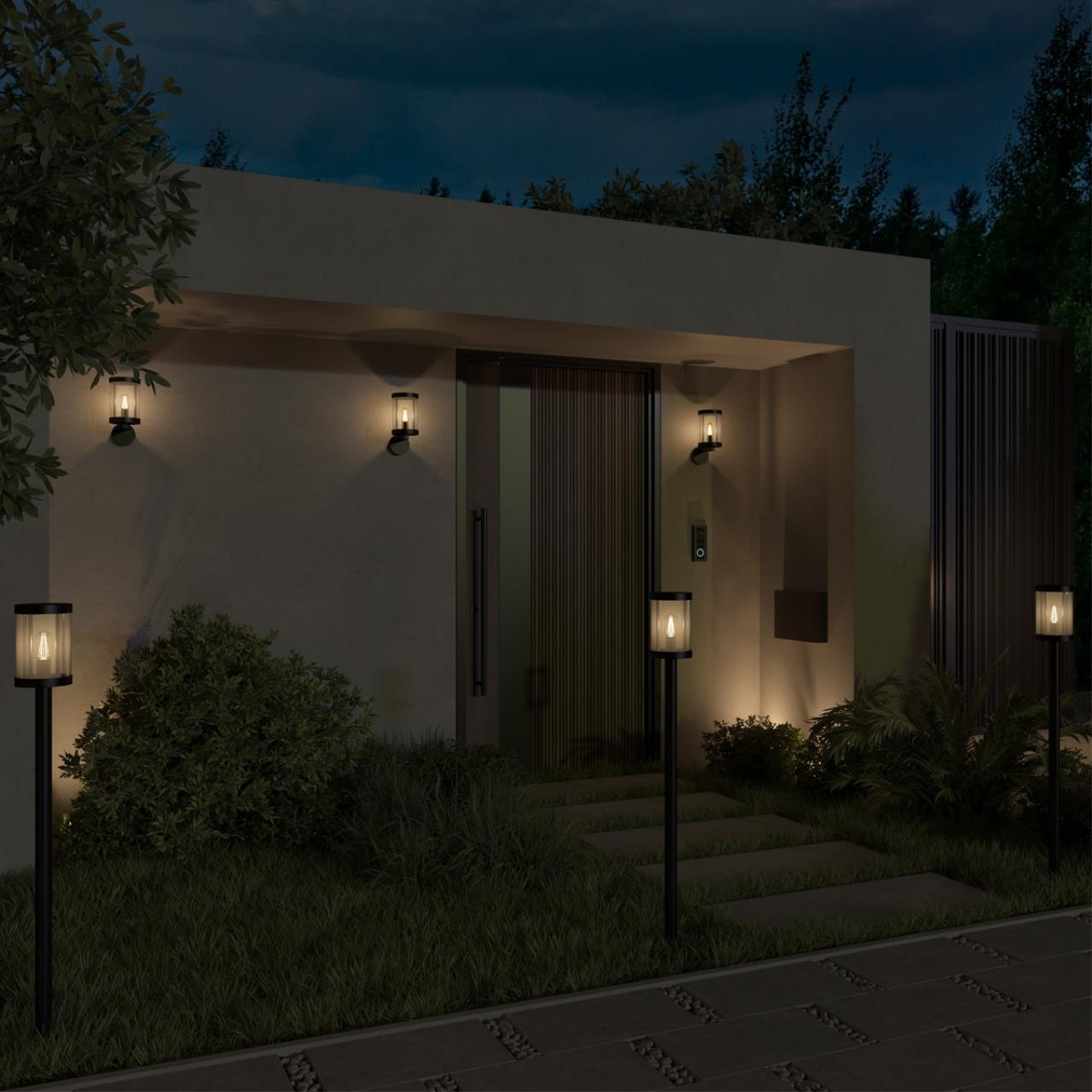 Светильник 100 см, Novotech STREET 370942, серый