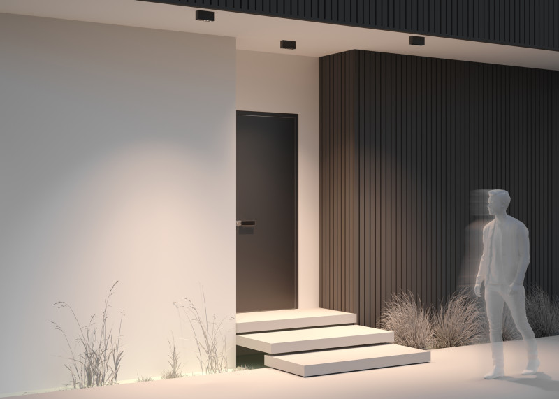 Светильник 15*5 см, LED 10W, 3000К, Графит Maytoni Ares O309CL-L10GF3K