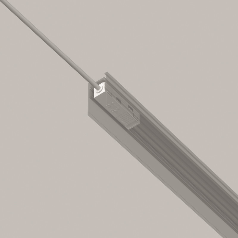Подвод питания 35*1,7*1,9 см, Maytoni Technical Accessories for tracks Exility TRA034B-42W-1 белый