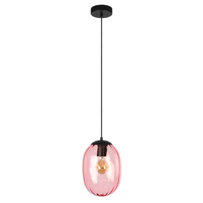 Подвесной светильник *18*-27,5 см, 1*E27*40W, LOFT IT Bubble 10427 Purple, черный