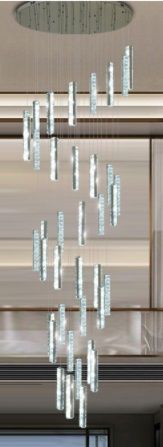 Светильник DZN-22603 3LEVEL D550/H3500/7+48/LED/5+12W DZN13-2