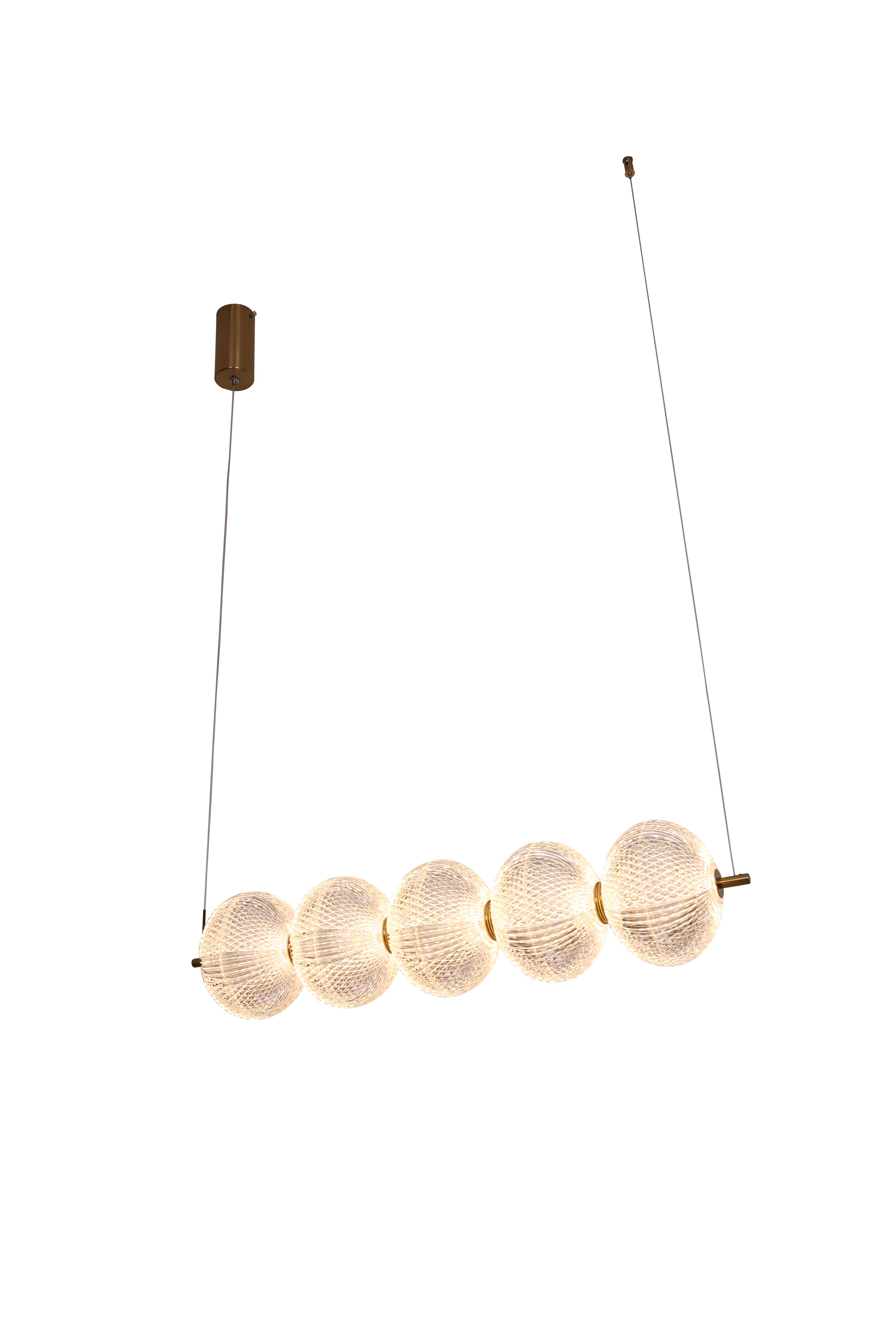 Светильник  660*150*1000, LED, 20W*2 3000K-6500K NewRgy LED 9230/5 FG, Золото