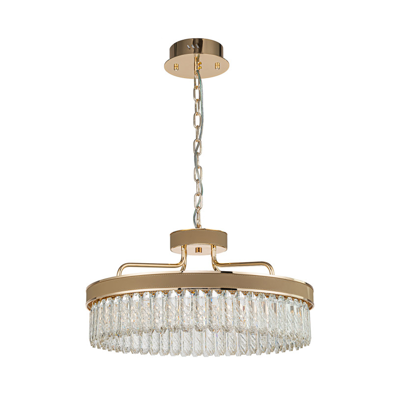 Подвесная люстра 60*116,5 см, 1*LED, 60W, 3000-6000К, Favourite Visconte 4304-6P латунный