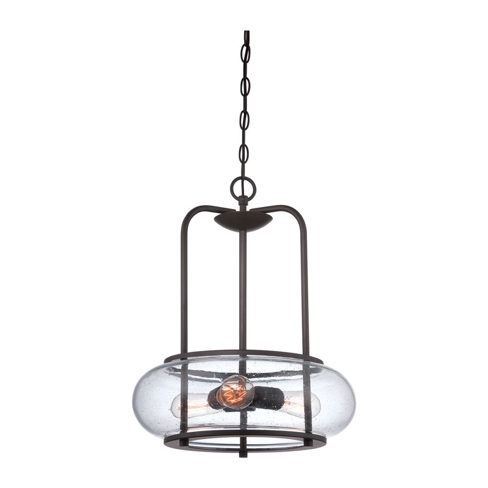 Подвесной светильник *41*89-178 см, E27*100W, Natural Concepts Quoizel Trilogy SAX8-BLK, бронза