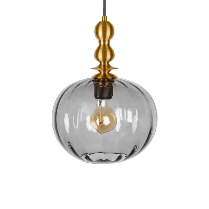 Подвесной светильник *25*-22,5 см, 1*E27*40W, LOFT IT Melon 10426 Smoke, бронзовый