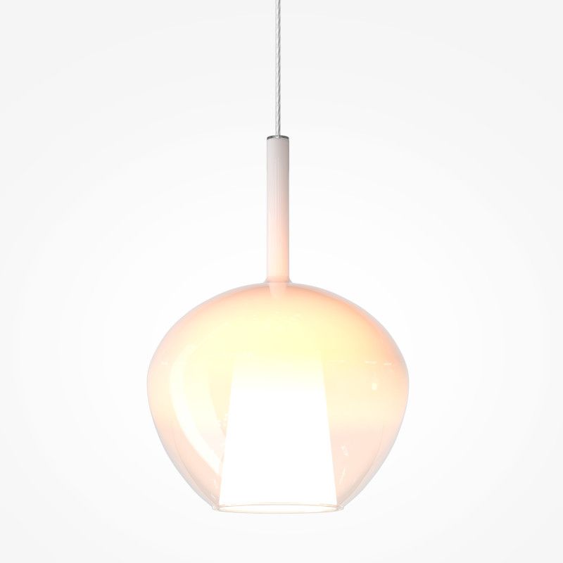 Подвесной светильник 25*25*337 см, 1*E27*60W, Maytoni Duality MOD271PL-01W3, черный