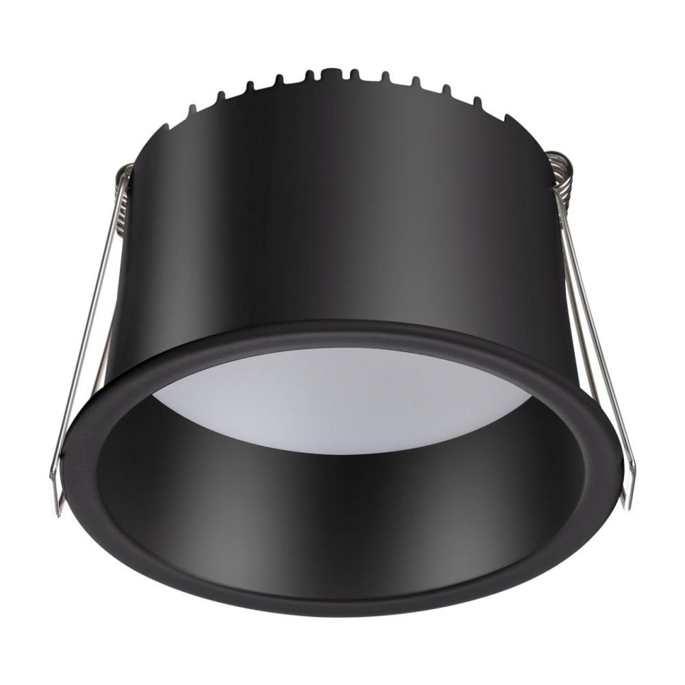 Светодиодный светильник 10 см, 12W, 4000K, Novotech Tran 358902, черный