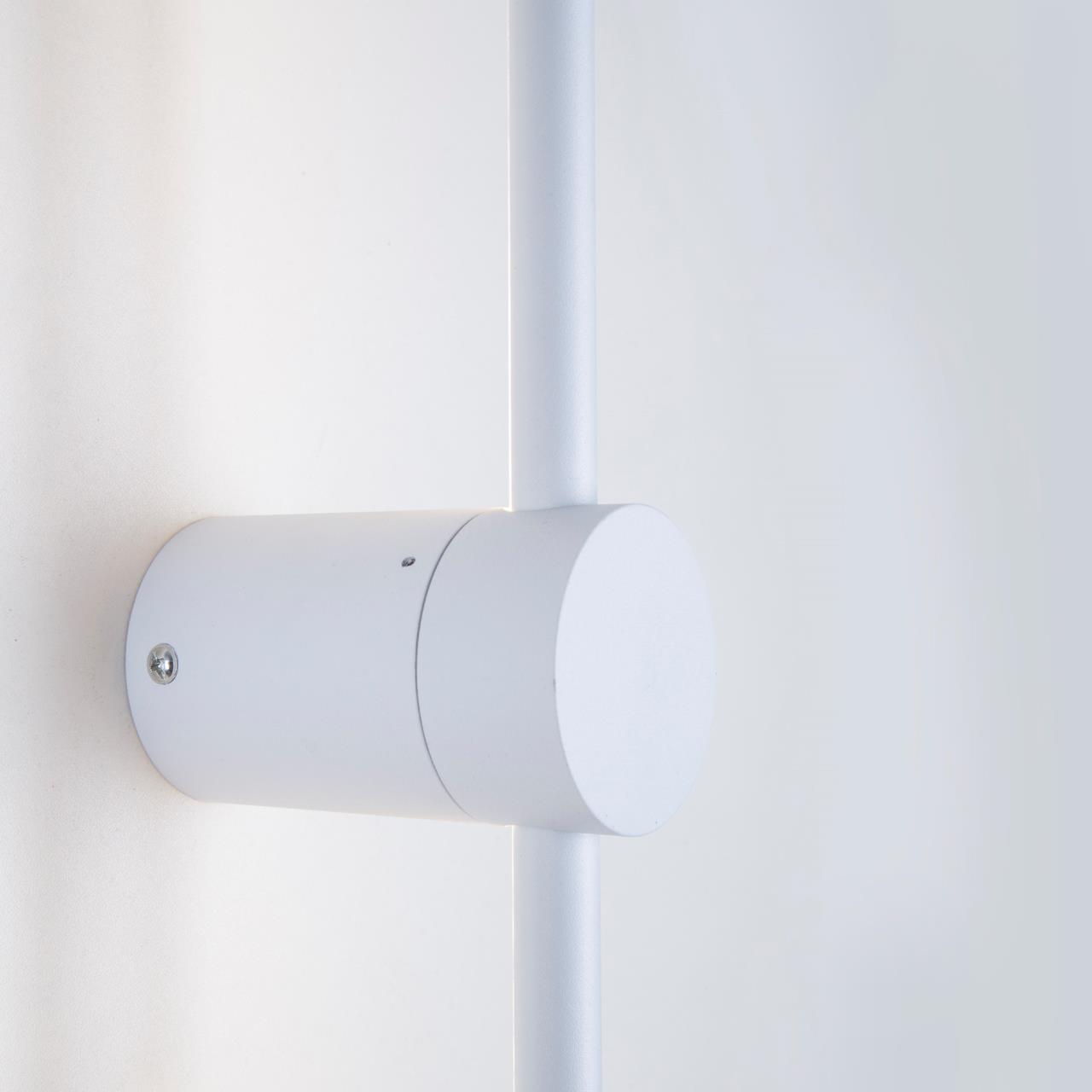 Бра 6*10*100 см, LED 27W, 3000 / 6000K, Белый LED4U L7271-1000 WH