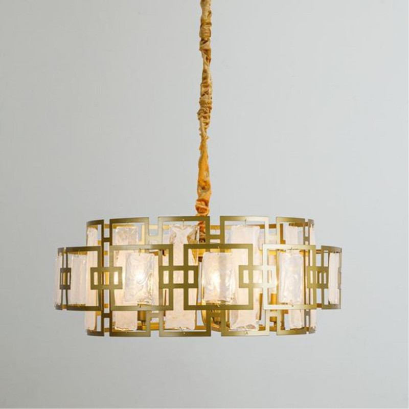 Подвесная люстра 60 см, Arte Lamp BLAKE A4087SP-6SG, золотистый
