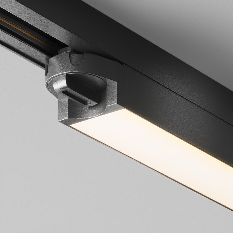 Трековый светильник 40 см, 12W, 3000К Maytoni TR000-1-12W3K-B черный