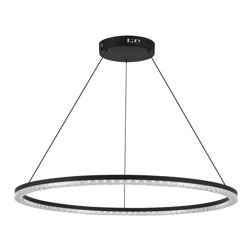 Подвесной светильник *85*-150 см, *LED, 54W, 4000K, ST-Luce Euclidics SL1018.413.01, черный