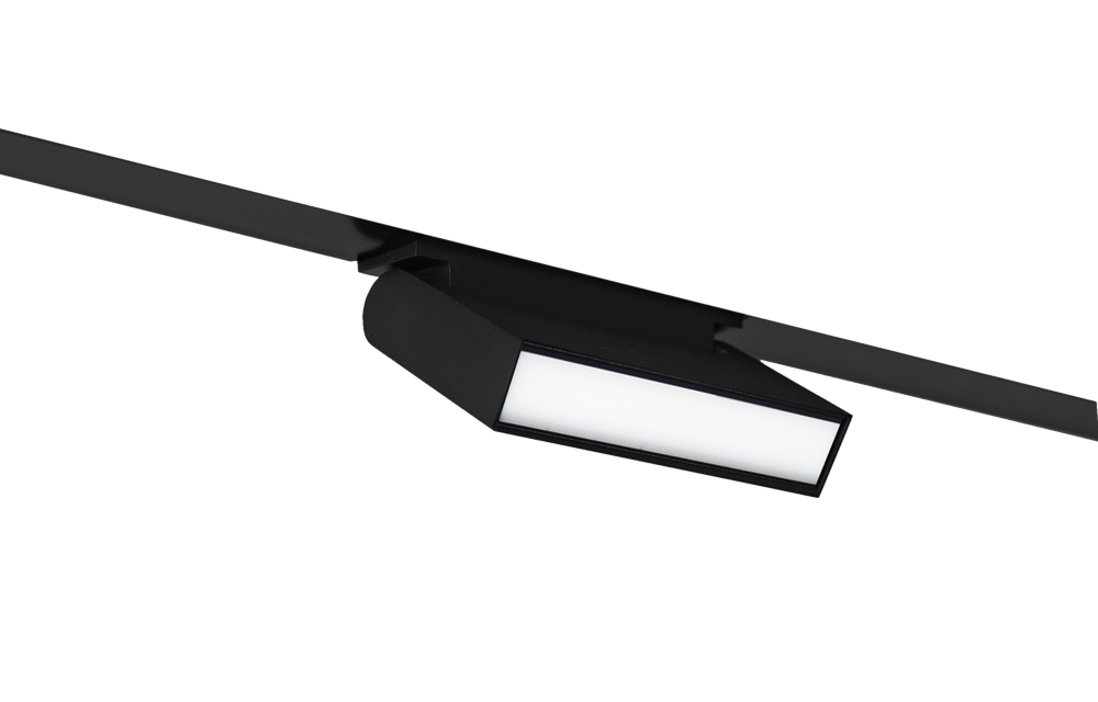 Светильник трековый магнитный 6W, 4000K, 14*2 см, Crystal Lux CLT 0.33 002 6W BL M4000K Черный