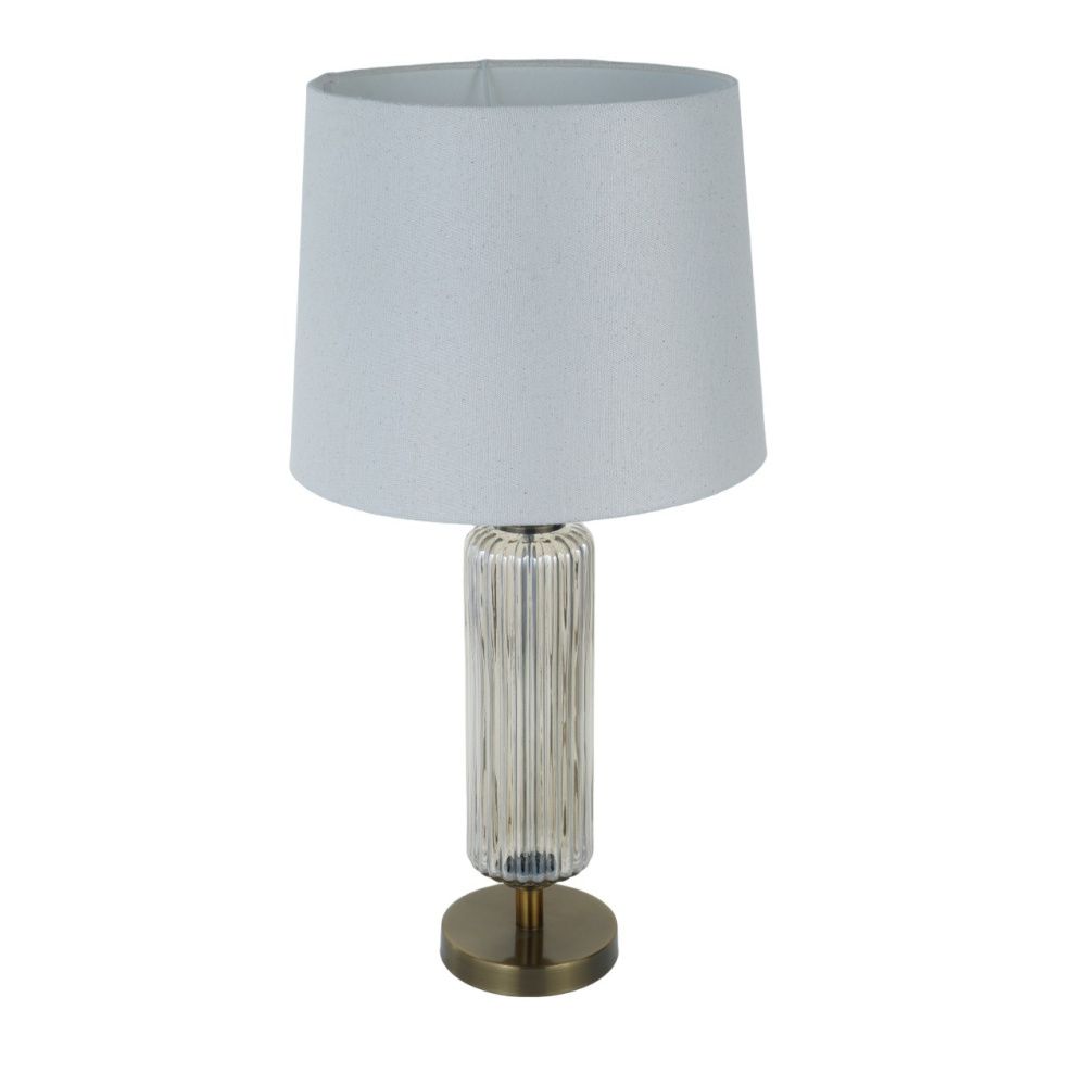 Настольная лампа 35*35*68,5 см, 1*E27 Gerhort G32174/1T BR BEG, Бронза;Коричневый