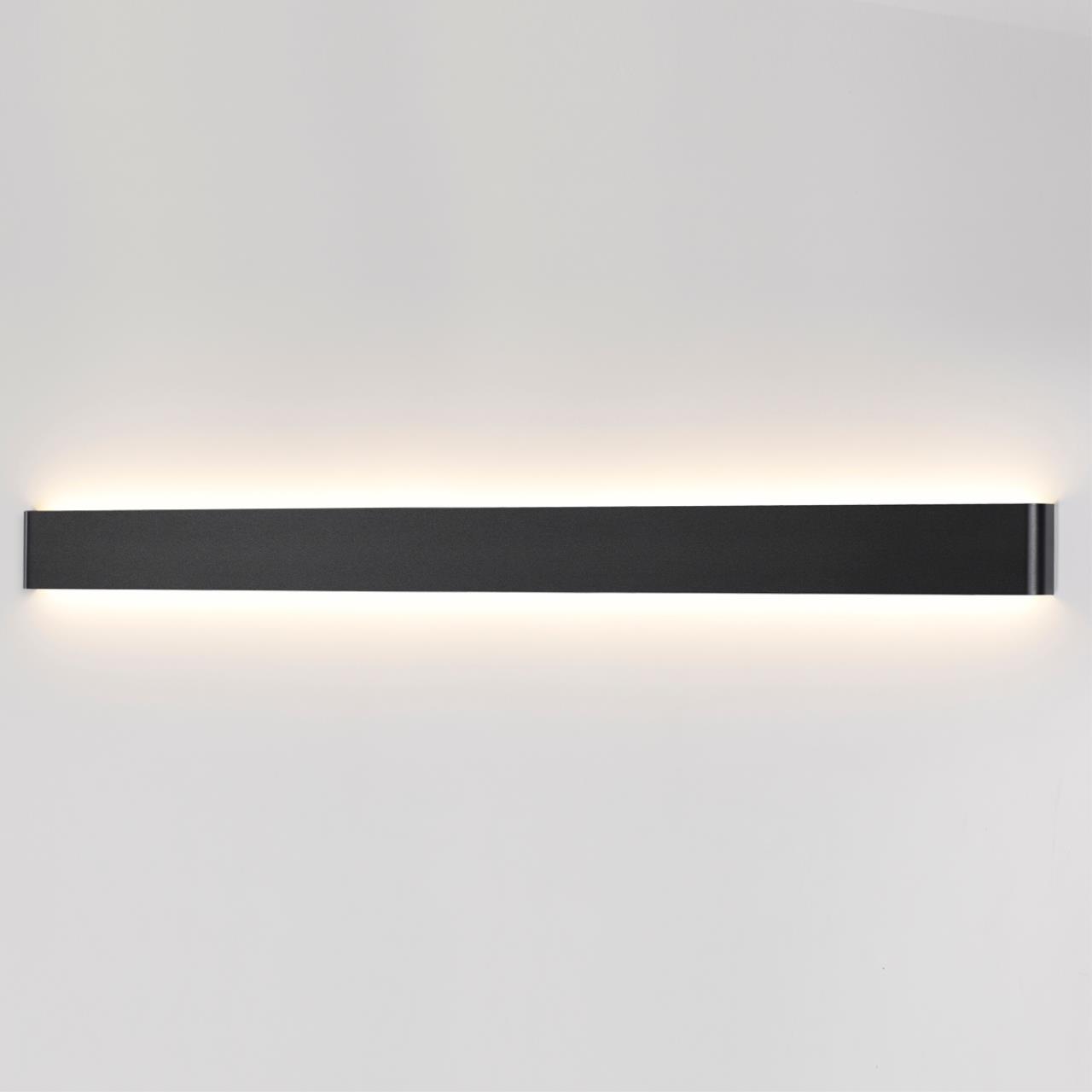 Светодиодный светильник 120 см Odeon Light Framant 4294/40WL, 40W LED, 3000K, черный