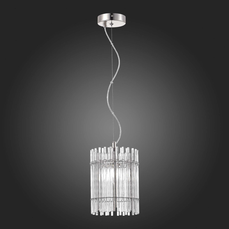 Люстра подвесная 17 см, 40W, ST LUCE EPICA SL1656.103.01 Никель