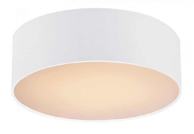 Светильник 40 см Favourite Cerchi 1515-2C1, D400*H140, металл белый матовый, акрил белый матовый
