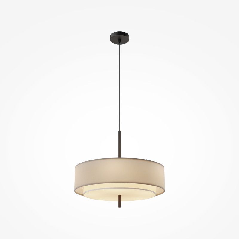 Подвесной светильник 50*50*346 см, 5*E27*60W, Maytoni Bergamo MOD613PL-05GR1, черный