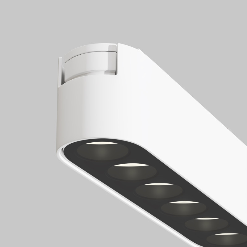 Трековый светильник 2,6*11,6*2,8 см, LED 6W, 4000К, Белый Maytoni Points TR082-1-6W4K-M-W