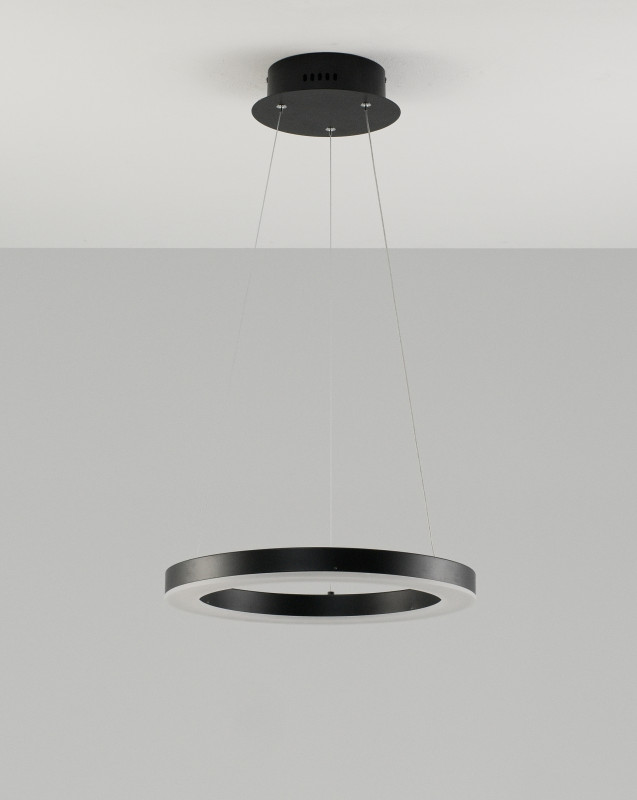 Подвесной светодиодный светильник 40*120 см, LED 50 W, Moderli Bona V1751-PL Черный