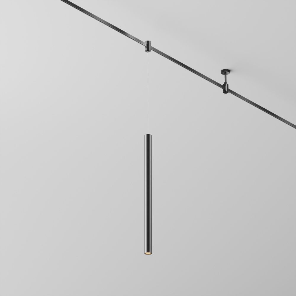 Трековый светильник  TR156-1-5W3K-B **-60 см, *LED*5W, K, Maytoni technical FLARITY TR156-1-5W3K-B, Черный