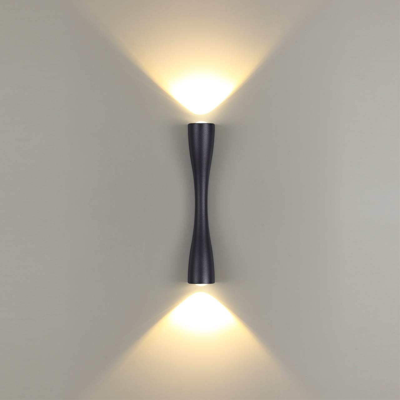 Настенный светодиодный светильник Odeon Light Anika 4291/10WL Черный