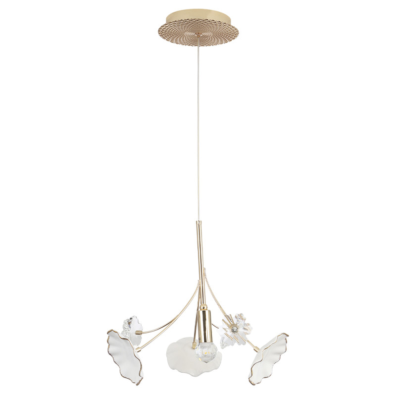 Светильник 28 см, Crystal Lux MARGO SP1, золото