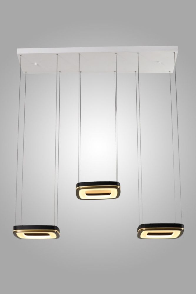 Светильник D9906-10027, L1000*270 / D27*27-3 LED, 56W, K, Alva Donna, Белый