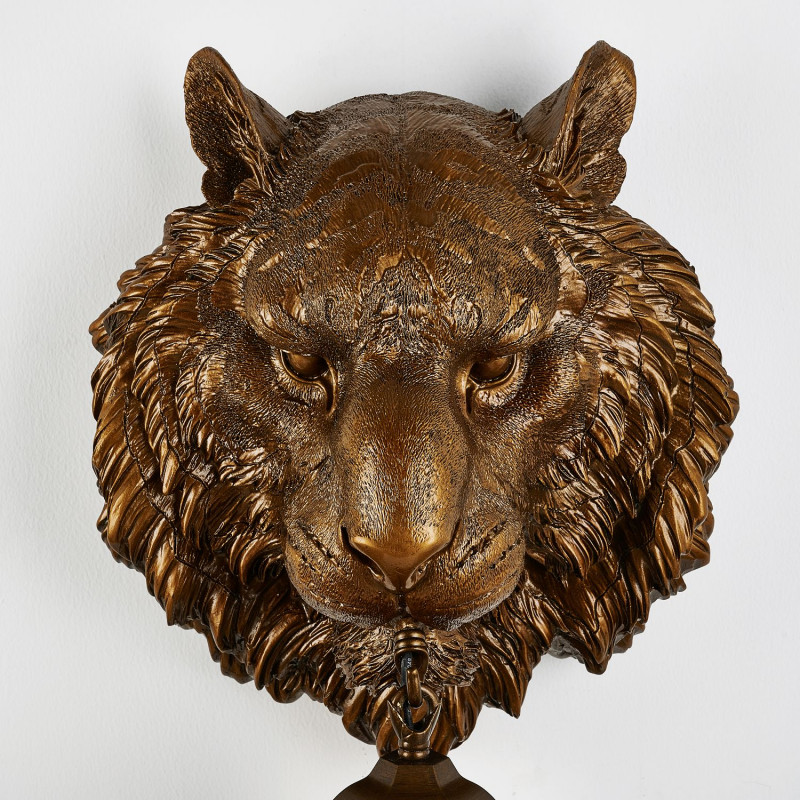 Уличный светильник Favourite Hant 2818-1W, D280*W310*H580, Каркас коричневого цвета, плафон из прозрачного стекла