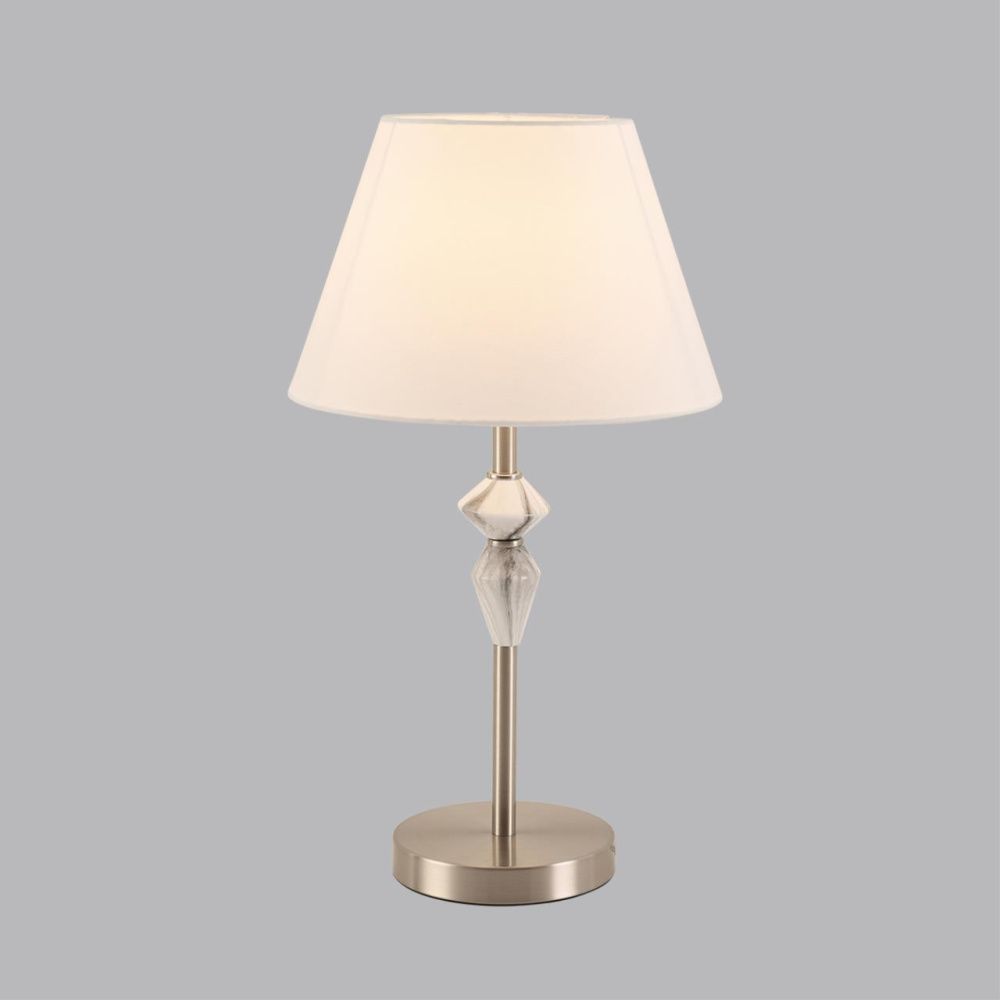 Настольная лампа 28*28*52-52 см, 1*E14*40W, Lumion Vermont LUM8274/1T, стальной; серебристый
