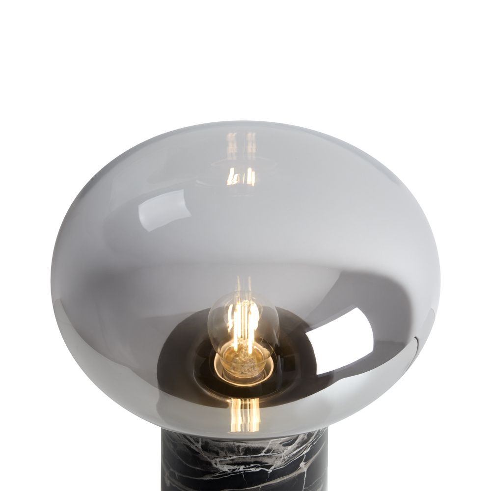 Настольная лампа 30 см, 1*E27*60W Freya Moonspot FR5550TL-01MR, Мрамор