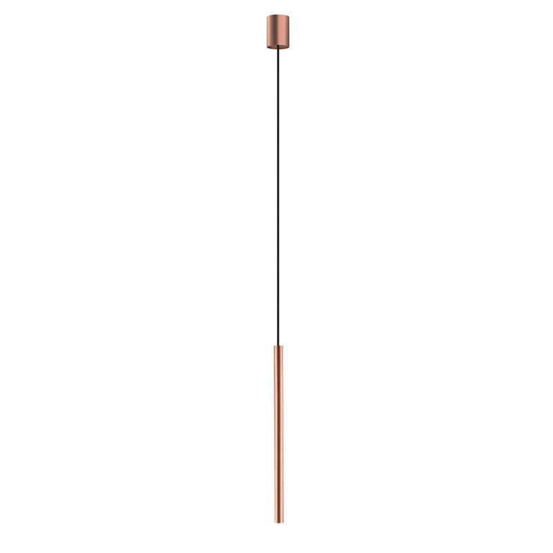 Подвесной светильник 5,5*130 см, 1*G9, 10W, Nowodvorski Laser 490 10452, коричневый