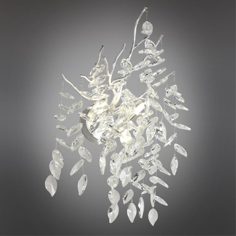 Бра 28*40*50 см, 3*G9, 5W, Aployt Gertunia APL.847.11.03, хром