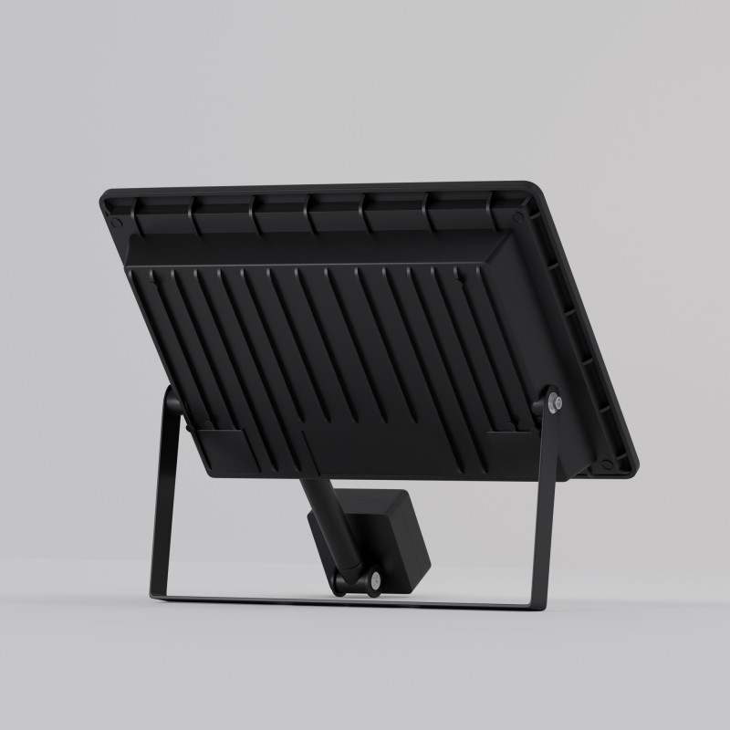 Прожектор 20 см, 50W, 6500K, Maytoni Flood FL001-L50B6KSR, черный