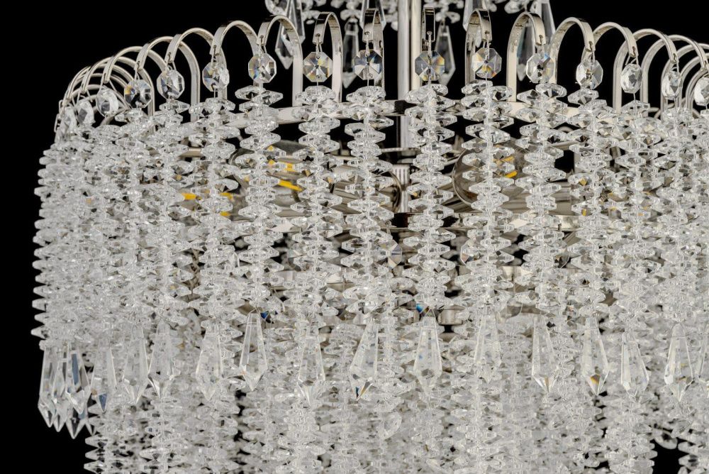 Люстра подвесная *40*45 см, 5*E14*40W, Arti Lampadari Daverio Nickel Daverio E 1.5.40.105 N, никель