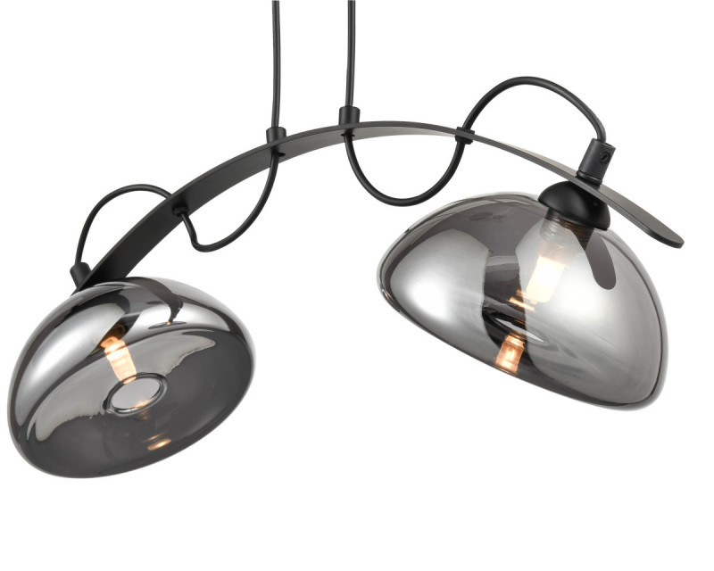 Подвесной светильник 19*50*143 см, 2*G9 черный Vele Luce Musicista VL5462P22