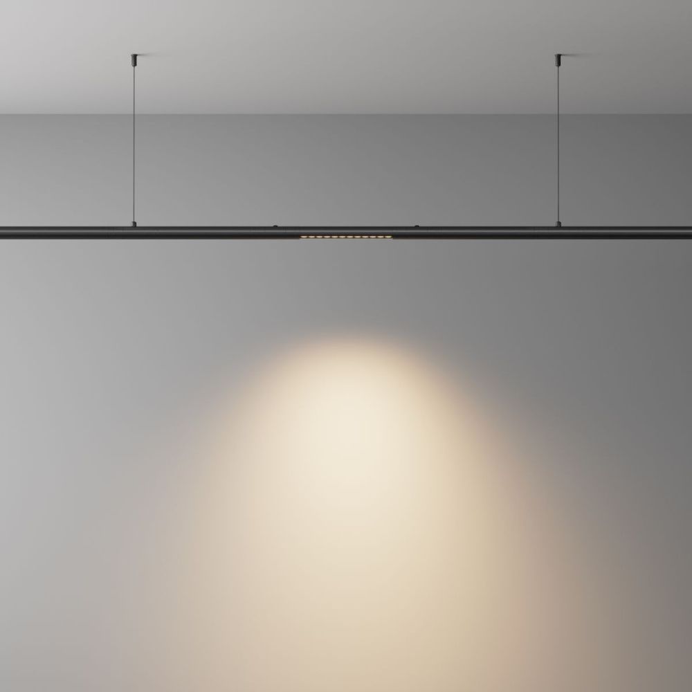 Модульный светильник 28 см, 6W, 3000K, Maytoni Points C149CL-L300-6W3K-B, черный