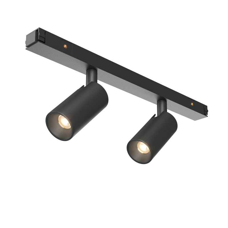 Светильник на шине 2,4*2,4*4,8 см, LED, 6W, 3000-6000К, Maytoni Technical Focus Duo TR176-1-2X3WTW-M-B черный