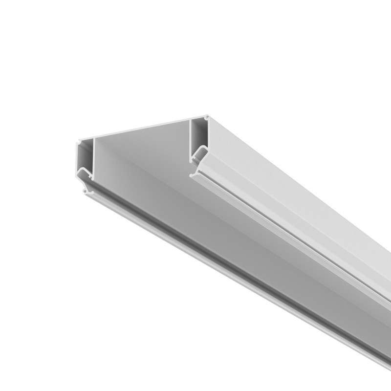 Алюминиевый профиль ниши скрытого монтажа в натяжной потолок Maytoni ALM-9940-SC-W-2M, белый