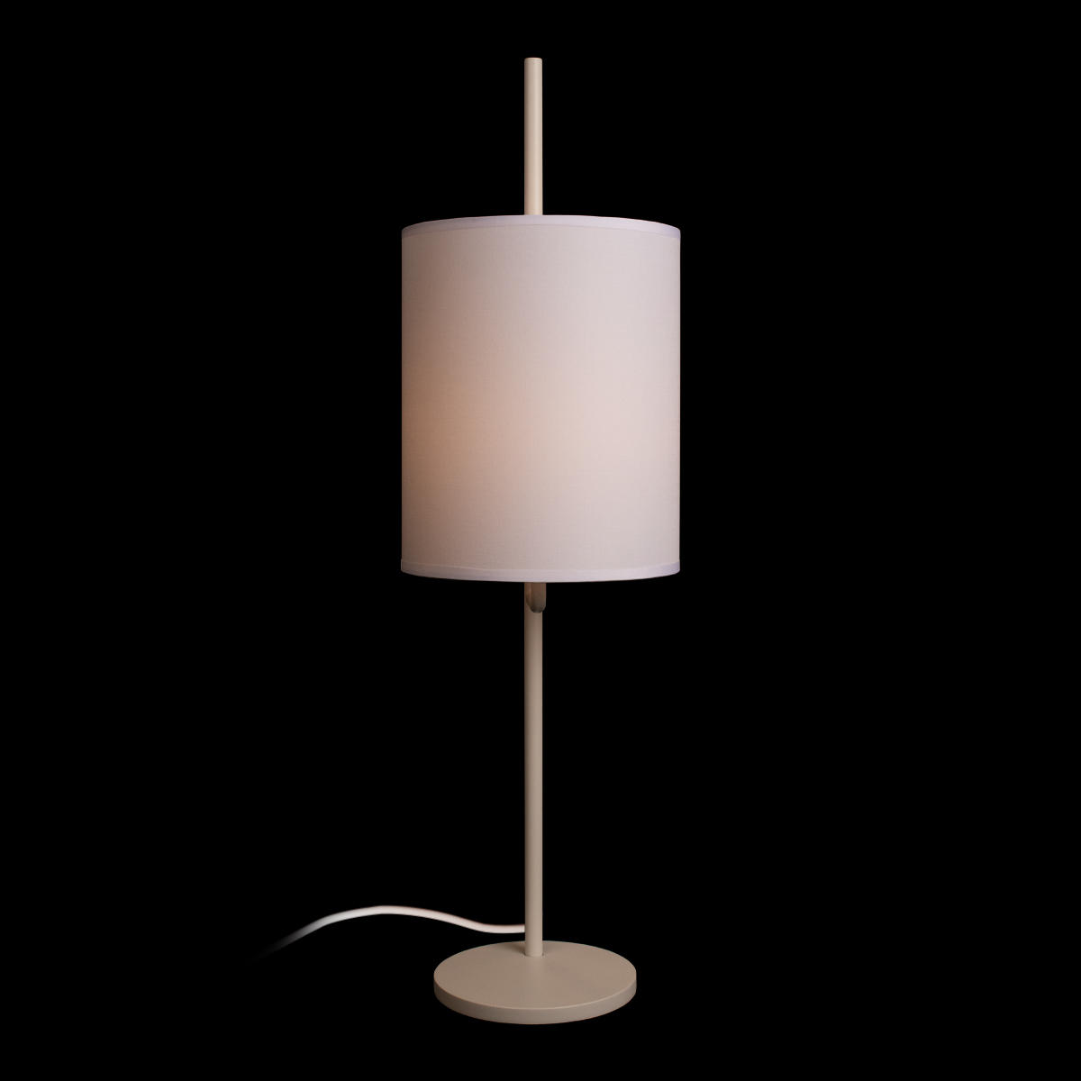 Настольная лампа 18*64 см, 1*E27*40W  LOFT IT Ritz 10253T White белый