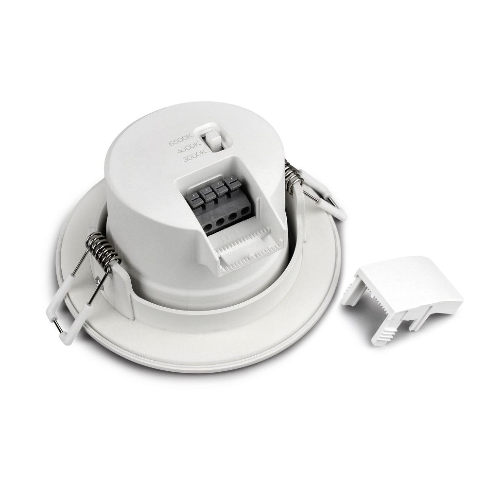Светильник встраиваемый 10,5*5,8 см, вр 8,5 см, *LED*10W, 2700-4000K, Mantra Yucatan MAN8849, белый