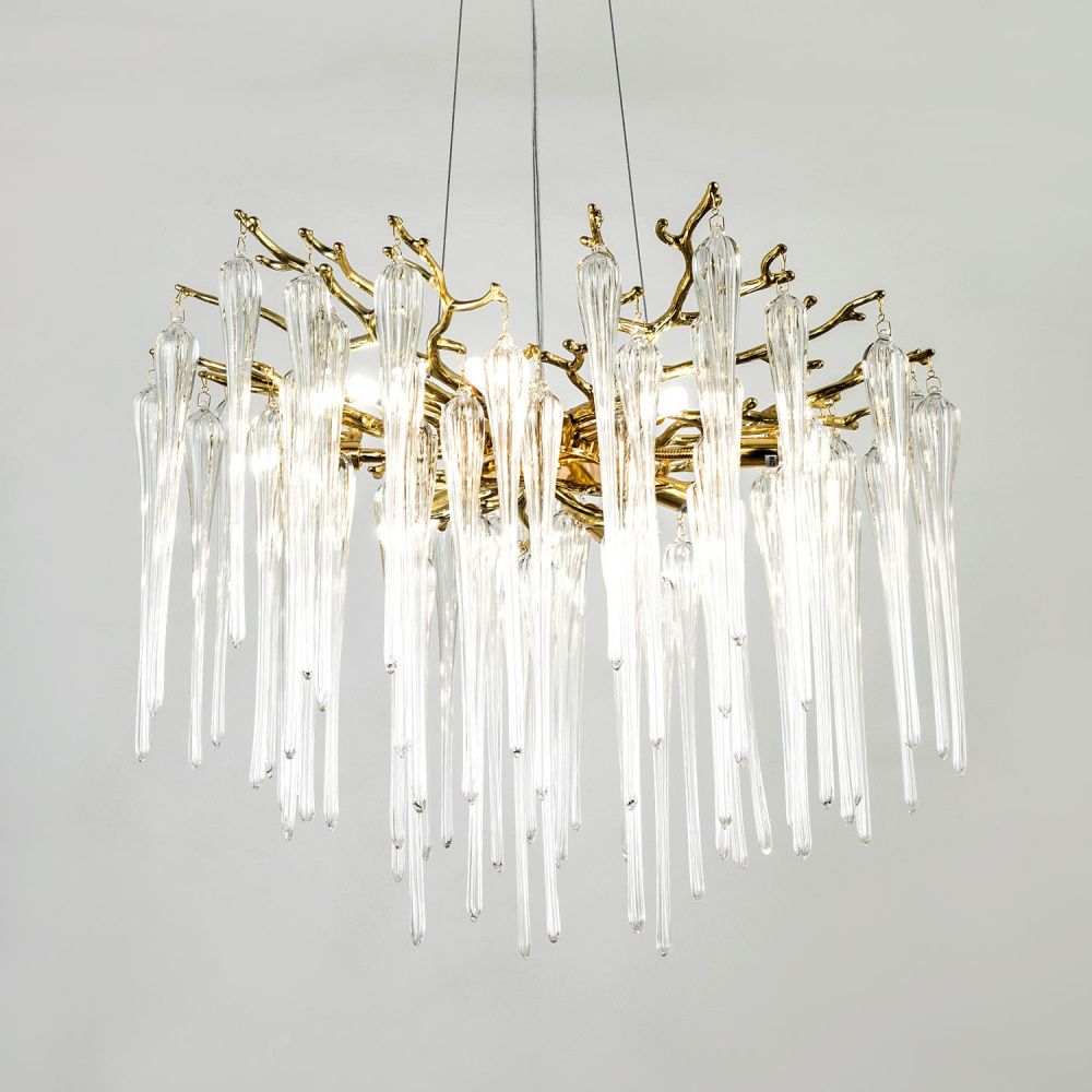 Подвесная люстра 60*60*140 см, G9 8xG9W, Золото MODESTYLE MS.2114.600