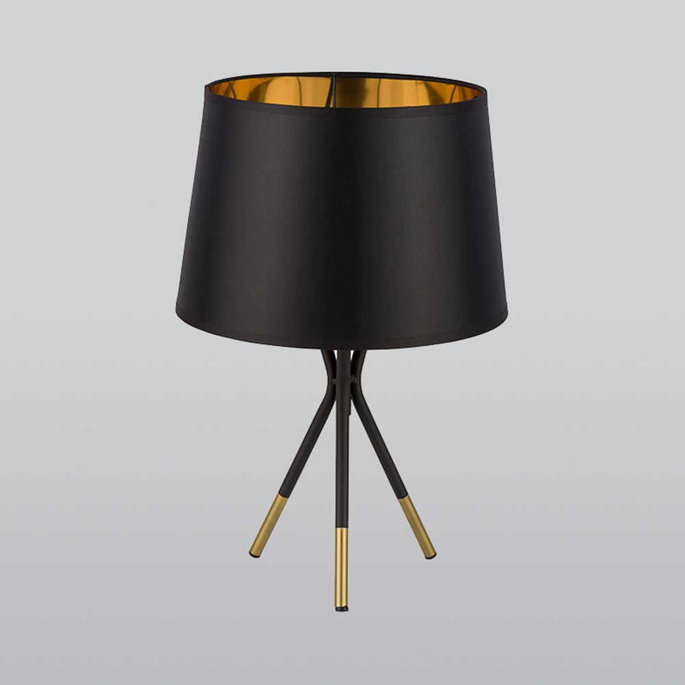 Настольная лампа TK Lighting Ivo 5196, черный-золото