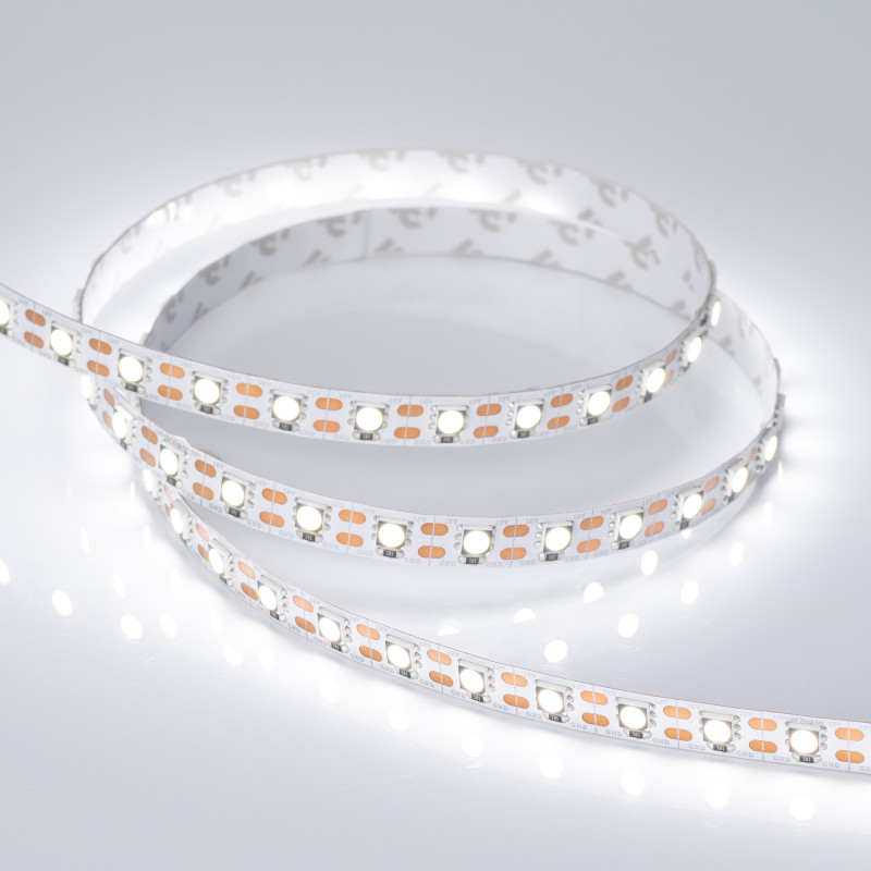 Лента RT 2-5000 12V Cx1 Day4000 2x (5060, 360 LED, CRI98) (Arlight, 16.8 Вт/м, IP20) 021472. Цена указана за 5 метров. Продается кратно 5 метрам.
