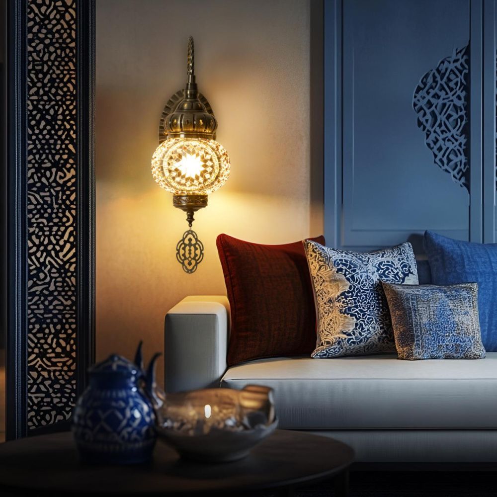 Бра настенное Мозаика Янтарь Citilux Каир CL419315