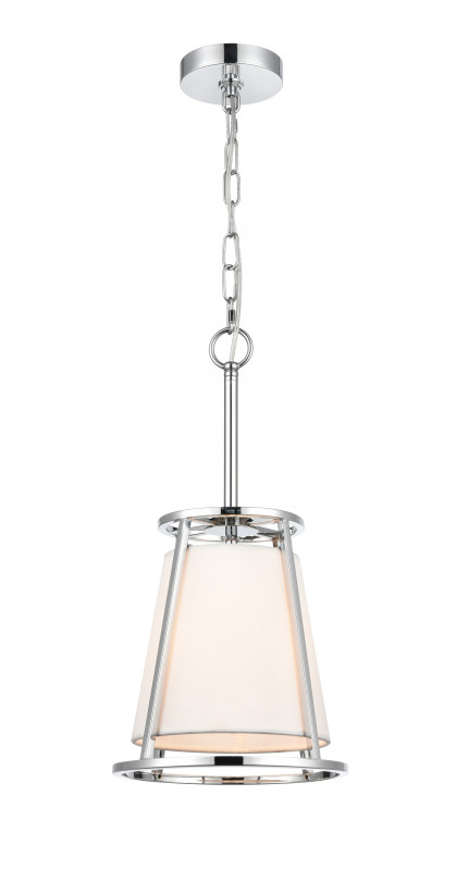 Подвесная люстра Vele Luce Linda VL4243P01, диаметр 25 см, хром