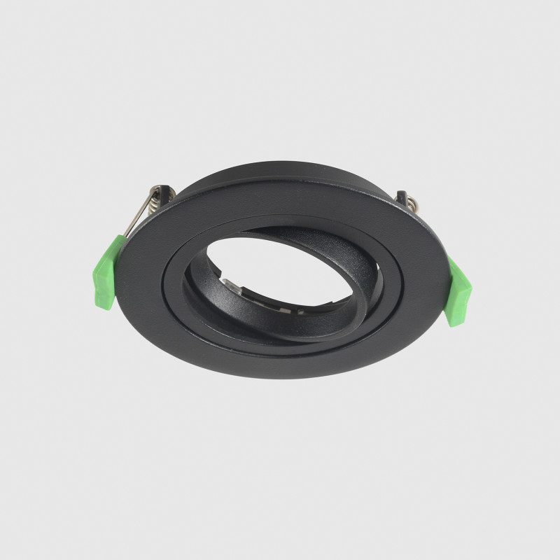 Встраиваемый светильник 10 см, Crystal Lux CLT 001C1 BL V2, черный